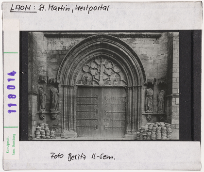 Vorschaubild Laon: St. Martin, Westportal 